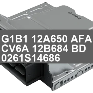 ECU Sterownik G1B1-12A650-AFA CV6A-12B684-BD 0261S14686