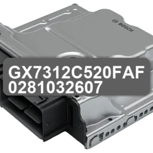 ECU Sterownik GX7312C520FAF 0281032607