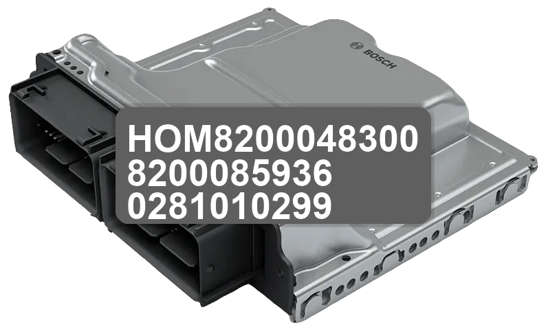 ECU Sterownik HOM8200048300 8200085936 0281010299