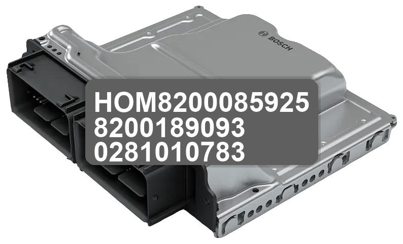 ECU Sterownik HOM8200085925 8200189093 0281010783