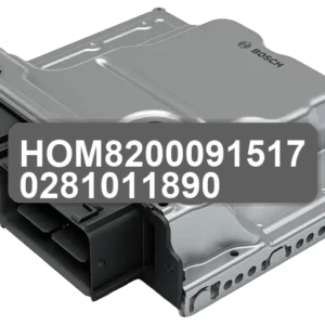 ECU Sterownik HOM8200091517 0281011890
