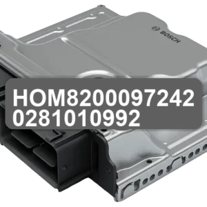 ECU Sterownik HOM8200097242 0281010992