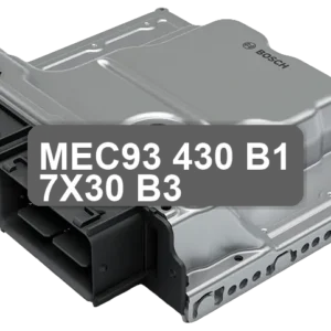 ECU Sterownik MEC93-430 B1 7X30 B3