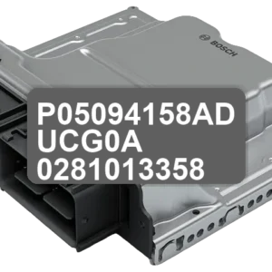 ECU Sterownik P05094158AD UCG0A 0281013358