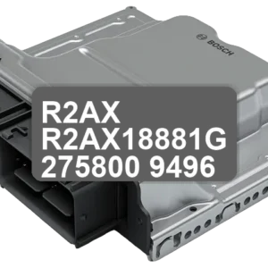 ECU Sterownik R2AX R2AX18881G 275800-9496