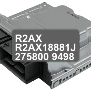 ECU Sterownik R2AX R2AX18881J 275800-9498