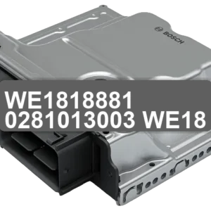 ECU Sterownik WE1818881 0281013003 WE18