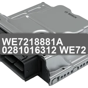ECU Sterownik WE7218881A 0281016312 WE72