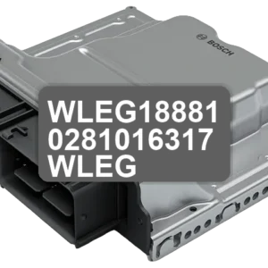 ECU Sterownik WLEG18881 0281016317 WLEG