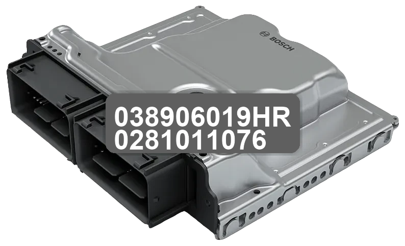 ECU Sterownik 038906019HR 0281011076