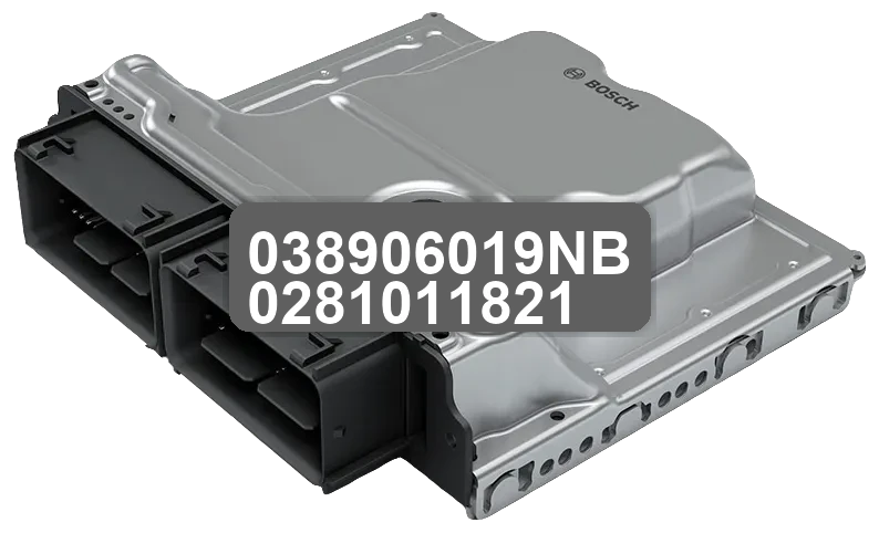 ECU Sterownik 038906019NB 0281011821