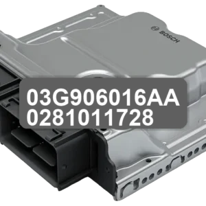 ECU Sterownik 03G906016AA 0281011728