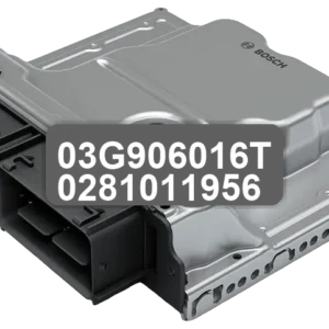 ECU Sterownik 03G906016T 0281011956