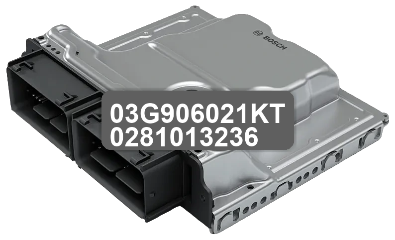 ECU Sterownik 03G906021KT 0281013236