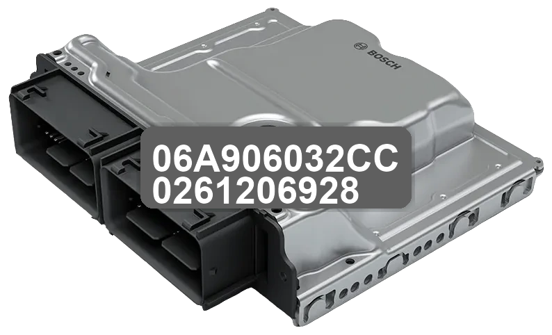 ECU Sterownik 06A906032CC 0261206928