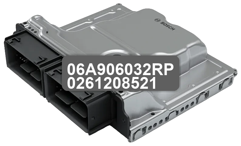 ECU Sterownik 06A906032RP 0261208521