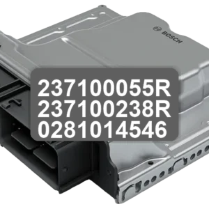 ECU Sterownik 237100055R 237100238R 0281014546