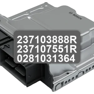 ECU Sterownik 237103888R 237107551R 0281031364