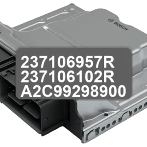 ECU Sterownik 237106957R 237106102R A2C99298900