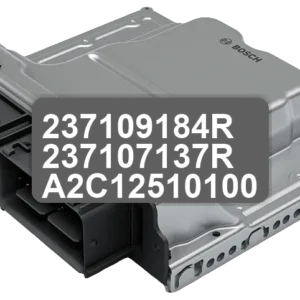 ECU Sterownik 237109184R 237107137R A2C12510100
