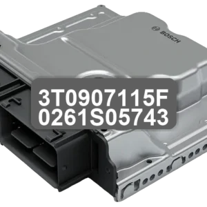 ECU Sterownik 3T0907115F 0261S05743