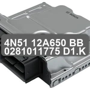 ECU Sterownik 4N51-12A650-BB 0281011775 D1.K