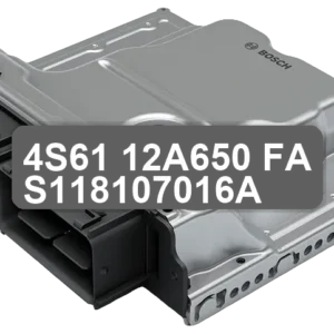 ECU Sterownik 4S61-12A650-FA S118107016A