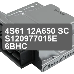 ECU Sterownik 4S61-12A650-SC S120977015E 6BHC