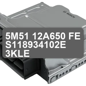 ECU Sterownik 5M51-12A650-FE S118934102E 3KLE