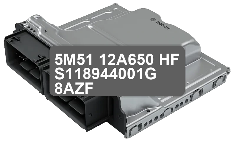 ECU Sterownik 5M51-12A650-HF S118944001G 8AZF