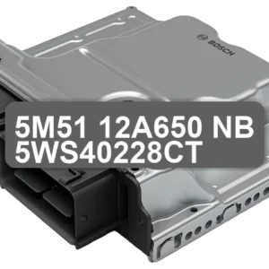 ECU Sterownik 5M51-12A650-NB 5WS40228CT