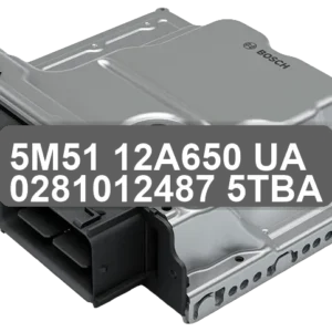 ECU Sterownik 5M51-12A650-UA 0281012487 5TBA