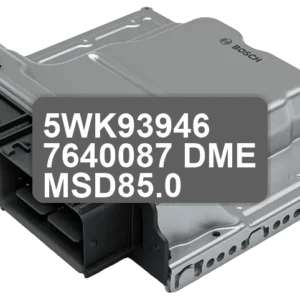 ECU Sterownik 5WK93946 7640087 DME MSD85.0