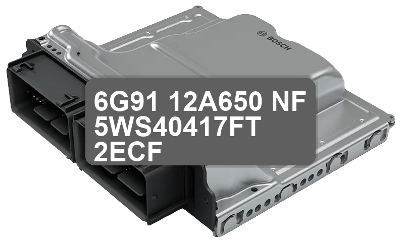 ECU Sterownik 6G91-12A650-NF 5WS40417FT 2ECF