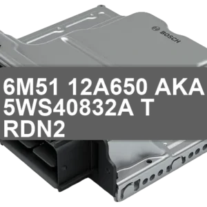 ECU Sterownik 6M51-12A650-AKA 5WS40832A-T RDN2