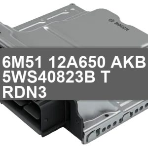 ECU Sterownik 6M51-12A650-AKB 5WS40823B-T RDN3