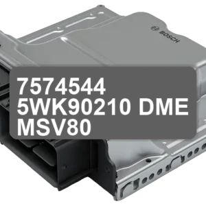 ECU Sterownik 7574544 5WK90210 DME MSV80