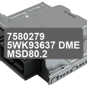 ECU Sterownik 7580279 5WK93637 DME MSD80.2