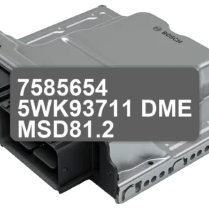 ECU Sterownik 7585654 5WK93711 DME MSD81.2