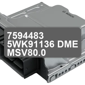 ECU Sterownik 7594483 5WK91136 DME MSV80.0