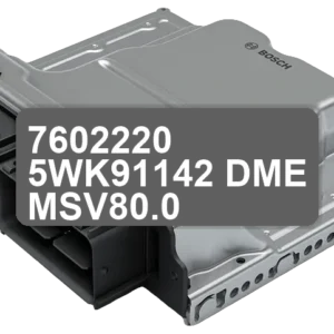 ECU Sterownik 7602220 5WK91142 DME MSV80.0
