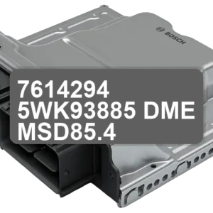 ECU Sterownik 7614294 5WK93885 DME MSD85.4