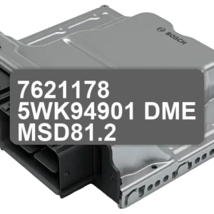 ECU Sterownik 7621178 5WK94901 DME MSD81.2