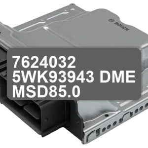 ECU Sterownik 7624032 5WK93943 DME MSD85.0
