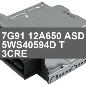 ECU Sterownik 7G91-12A650-ASD 5WS40594D-T 3CRE