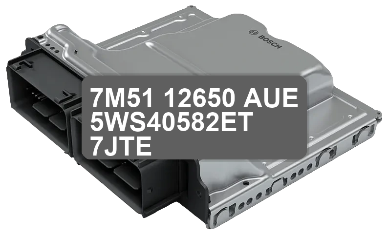 ECU Sterownik 7M51-12650-AUE 5WS40582ET 7JTE