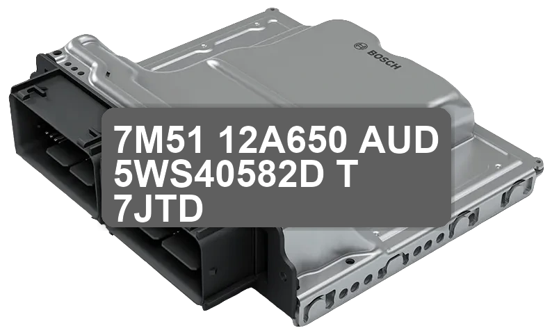 ECU Sterownik 7M51-12A650-AUD 5WS40582D-T 7JTD