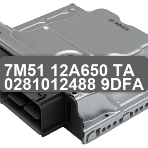 ECU Sterownik 7M51-12A650-TA 0281012488 9DFA