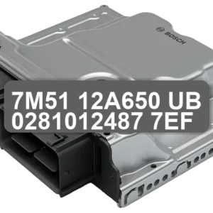 ECU Sterownik 7M51-12A650-UB 0281012487 7EF