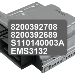 ECU Sterownik 8200392708 8200392689 S110140003A EMS3132